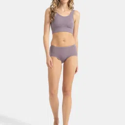 Jockey Minimal Grey Plain Briefs image 4