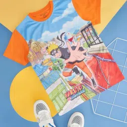 Pantaloons Junior Kids Multicolor Printed T-Shirt-picture-24