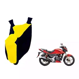 Auto Pearl Waterproof Two Wheeler Cover For Hero Xtreme Sports (Yellow & Blue)-picture-14