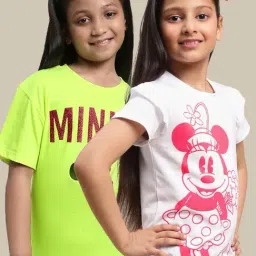 Kidsville Multicolor Cotton Printed T-Shirt-image-32