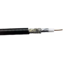 BELDEN COAXIAL CABLE, RG-174, 100FT, BLACK, 7805-010-100-picture-37