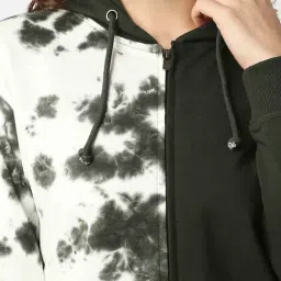 Pepe Jeans Dark Green Printed Hoodie image 5