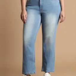 Allen Solly Blue Cotton Mid Rise Jeans-image-24
