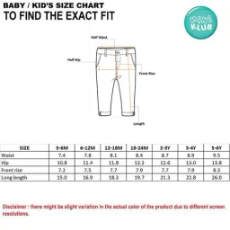 MINIKLUB Kids Multicolor Printed Trousers (Pack Of 3) image 4