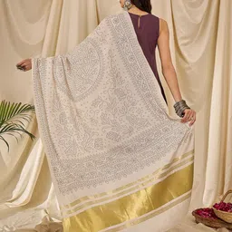 InWeave Bandhani Printed Dupatta image 4