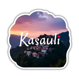 GIFTODAY Green & White Kasauli Printed Fridge Magnets-image-59