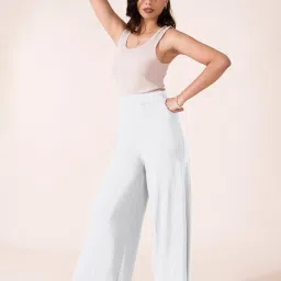 Go Colors! White Solid Palazzo image 4