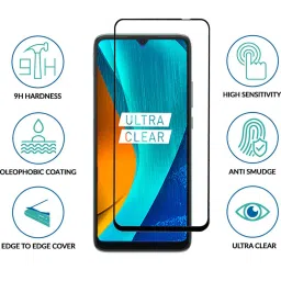 Sprig Edge To Edge Tempered Glass for redmi 10 (Pack of 1) image 4