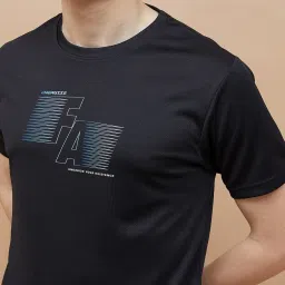 Fame Forever By Lifestyle Black Regular Fit Printed T-Shirt image 4