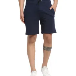 Global Republic Navy Slim Fit Shorts-image-42