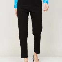 Code by Lifestyle Black Mid Rise Pants-picture-26