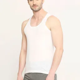 Vip White Regular Fit Vest - Pack Of 6 image 4