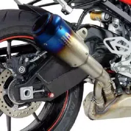 RA Accessories BIGSC Stainless Steel Bike Exhaust for Bajaj Pulsar 220 F-picture-15
