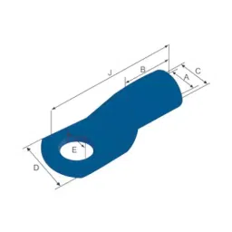Braco Tubular Bimetallic Terminal 400-20 mm² Aluminium Alloy, ATB-26 image 2