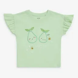 HOP Kids by Westside Green Fruit Design Cotton Top-picture-24