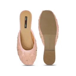 Bata Women's KIM E 23 Pink Mule Shoes image 3
