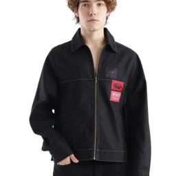 Rare Rabbit Black Regular Fit Patchwork Jacket-picture-40