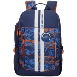Uppercase 33.08 Blue Printed Backpack-image-8