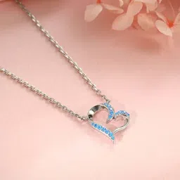 GIVA 925 Sterling Silver Necklace for Women-picture-21