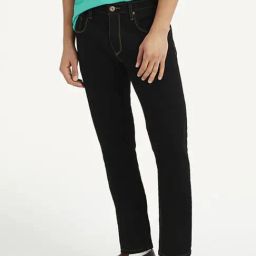 Levi's 511 Black Cotton Slim Fit Jeans-picture-27