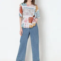 Vero Moda Multi Printed Top image 4