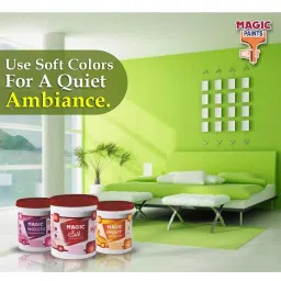 Magic Paints GLOMOR Interior Acrylic Emulsion Paint Capacity 10 L Lemon Balm image 4