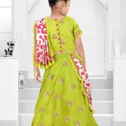 Pragya Exclusive Girls Ready to Wear Lehenga & Blouse With Dupatta image 5