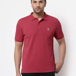 Red Tape Maroon Regular Fit Polo T-Shirt-picture-16