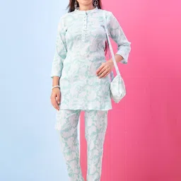 BAESD Printed Top With Trousers Co-Ords-picture-30