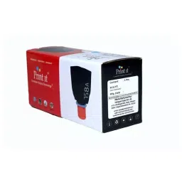 Print it LaserJet Tank Toner Cartridge Plastic Black Ink Color for HP Laserjet MFP 1005, 1020, 2056, MFP 260 Printers, 158A image 3