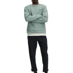 Under Armour Black Regular Fit Sports Trackpants image 3