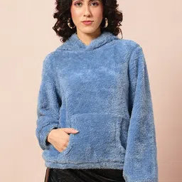 The Dry State Women Basic Fit Hooded Sweatshirt-picture-46