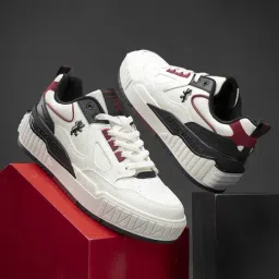 Red Tape Men's Down Town Dapper Red Casual Sneakers-picture-25