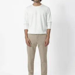 Rare Rabbit Off White Regular Fit Graphic Sweatshirt image 5