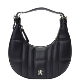 TOMMY HILFIGER Black Quilted PU Cross Body Bag-picture-22