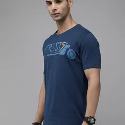 Roadster Men Printed T-shirt image 3