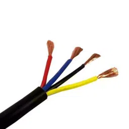 KEI 0.5 Sq.mm 4 Core Flexible FR Multistrand Industrial Cable Black (100 m)-image-5