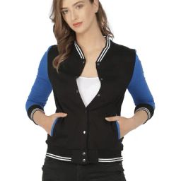 Campus Sutra Black Relaxed Fit Sweatshirt-picture-3