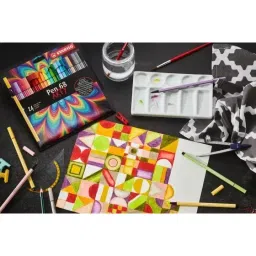 Stabilo Pen Arty Premium Felt-Tip Pen Set Multicolor for Artists, Students, Hobbyists, 6812-01-20. (Set of 12) image 5