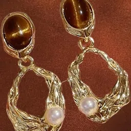 DressBerry Gold Alloy Earrings-picture-32