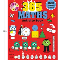 wonder house books 365 Maths Activity Book For Kids - English image 2