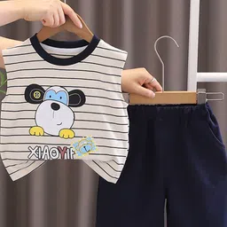 StyleCast x Revolte Boys Striped T-shirt with Shorts-picture-11