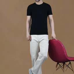 Mevan Men Classic Boyfriend Fit Mid-Rise Stretchable Jeans image 3