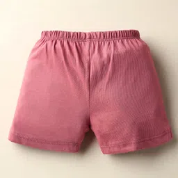 OHMS Single Jersey Knit Knee Length Shorts with Animal Print & Stripes Pack of 3 - Multicolor image 3