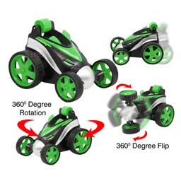 Fiddlerz Remote Control Car With 360 Rotating Rolling Radio Control (Colour May Vary) image 4