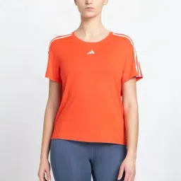 Adidas Orange Plain T-shirt-image-14