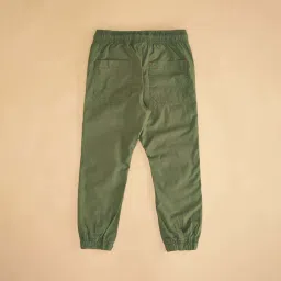 Pantaloons Junior Kids Forest Shade Cotton Regular Fit Jogger image 4