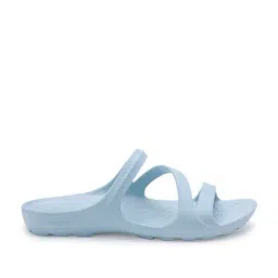 Red Tape Women's Powder Blue Slides-image-3