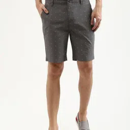 United Colors of Benetton Grey Slim Fit Shorts-image-99
