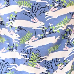 Anthrilo Kids Blue Cotton Printed T-Shirt & Short image 4